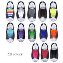 Load image into Gallery viewer, Silicone Shoelaces Elastic Shoe Laces