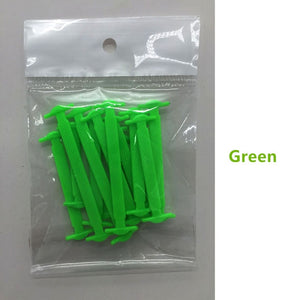 Silicone Shoelaces Elastic Shoe Laces