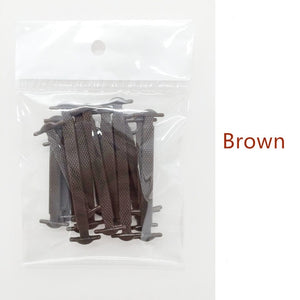 Silicone Shoelaces Elastic Shoe Laces