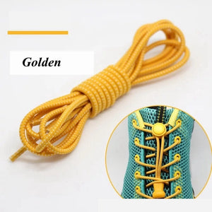 Elastic Shoelaces Round Locking