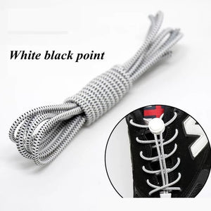Elastic Shoelaces Round Locking