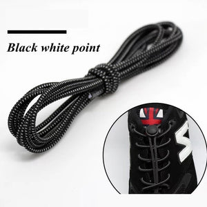 Elastic Shoelaces Round Locking