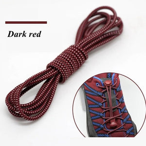 Elastic Shoelaces Round Locking