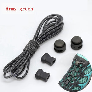 Elastic Shoelaces Round Locking