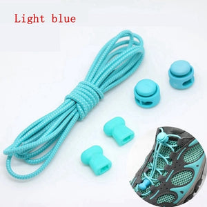 Elastic Shoelaces Round Locking