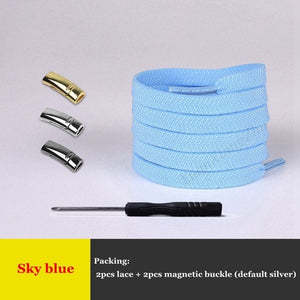 Elastic Magnetic Locking ShoeLaces
