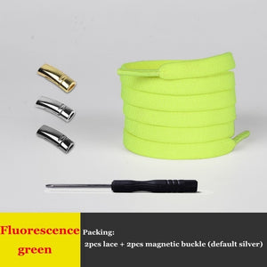 Elastic Magnetic Locking ShoeLaces