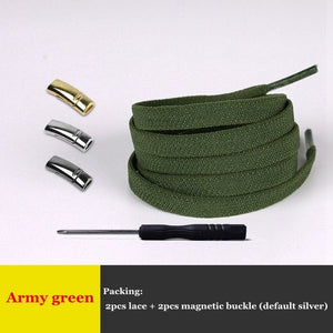 Elastic Magnetic Locking ShoeLaces