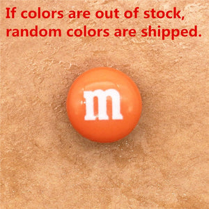 Simulation M Chocolate Beans Shoe Charms