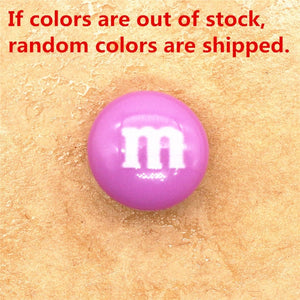 Simulation M Chocolate Beans Shoe Charms