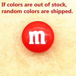 Simulation M Chocolate Beans Shoe Charms