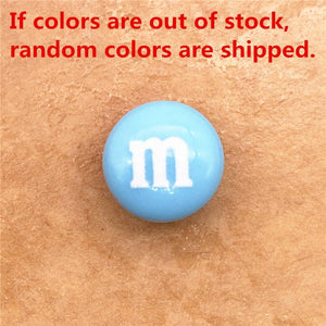 Simulation M Chocolate Beans Shoe Charms
