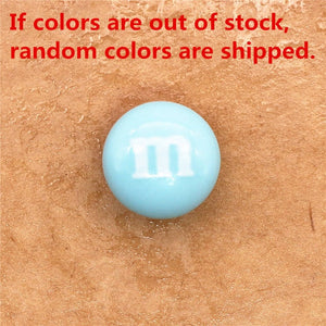 Simulation M Chocolate Beans Shoe Charms