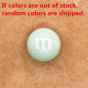 Simulation M Chocolate Beans Shoe Charms