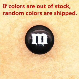 Simulation M Chocolate Beans Shoe Charms