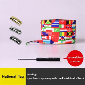 New Magnetic ShoeLaces Elastic Locking