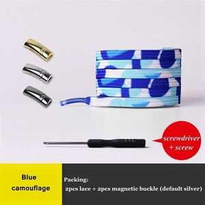 New Magnetic ShoeLaces Elastic Locking