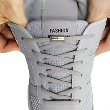 Load image into Gallery viewer, TILUSERO Elastic Shoelaces Metal Capsule Button